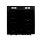 BEKO 60CM BLACK CERAMIC COOKER KTC611K 